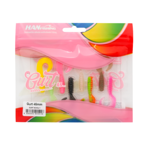 Hanfish Gurt 4.5cm LRF Silikon Yem -Mix 1