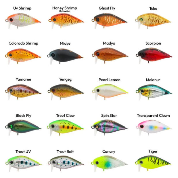 Hanfish Kunduz KG 3.8 Cm 4 Gr Maket Yem