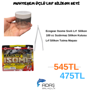 ISOME MUHTEŞEM ÜÇLÜ LRF SİLİKON SETİ