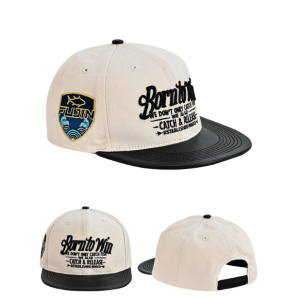 Fujin BTW Leather Visor Şapka Dirty White