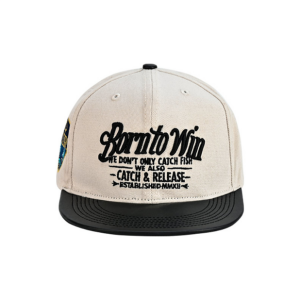 Fujin BTW Leather Visor Şapka Dirty White