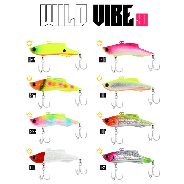 Fujin Wild Vibe 90S 34gr Sinking Vibrasyon  Yem