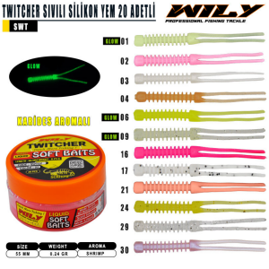 Wily Twitcher Sıvılı Lrf Silikon Yem