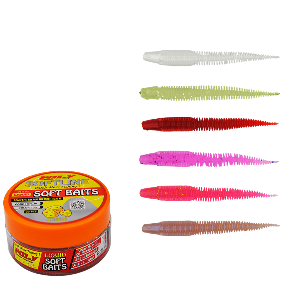 Wily Softline Sıvılı Lrf Silikon Yem