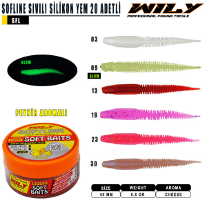 Wily Softline Sıvılı Lrf Silikon Yem