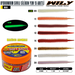 Wily Hydroworm Sıvılı Lrf Silikonu 85mm