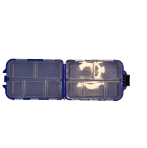 LRF İğne & Klips Kutusu Kare - 10 Gözlü