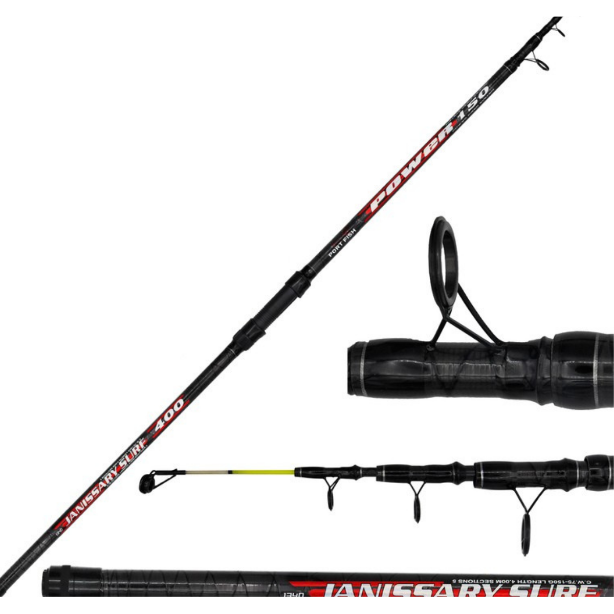 Portfish Janissary Surf Olta Kamışı 400 cm 150 gr