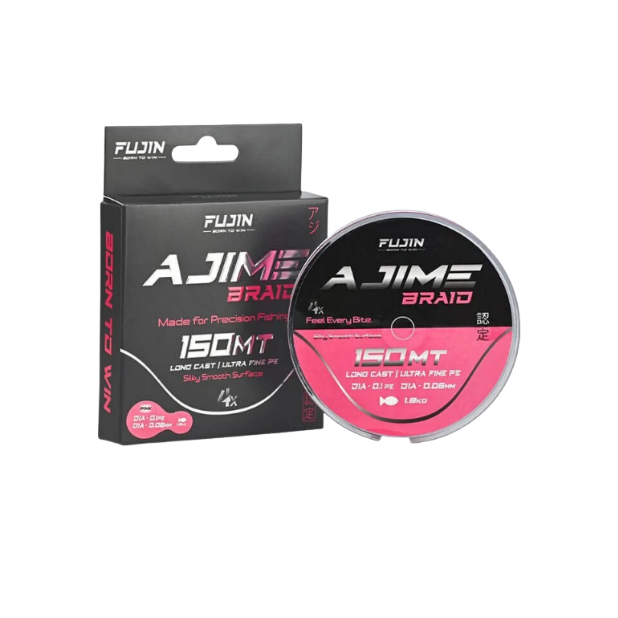Fujin Ajime Braid 4x 150 Mt Pink İp Misina
