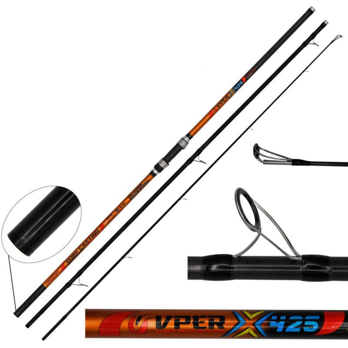 Portfish Vper 425 cm 3 Parça Surf Kamış