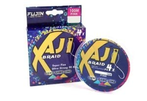 Fujin Aji Light Game Braid 4X 0.02mm 100Mt. Pink İp