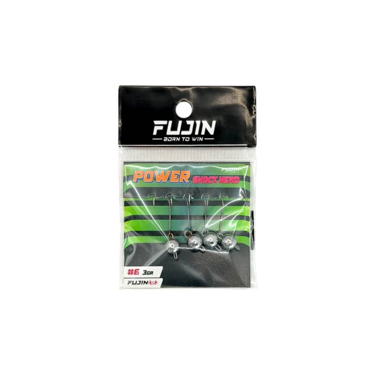Fujin Power Shockhead #6 Hareketli Jighead